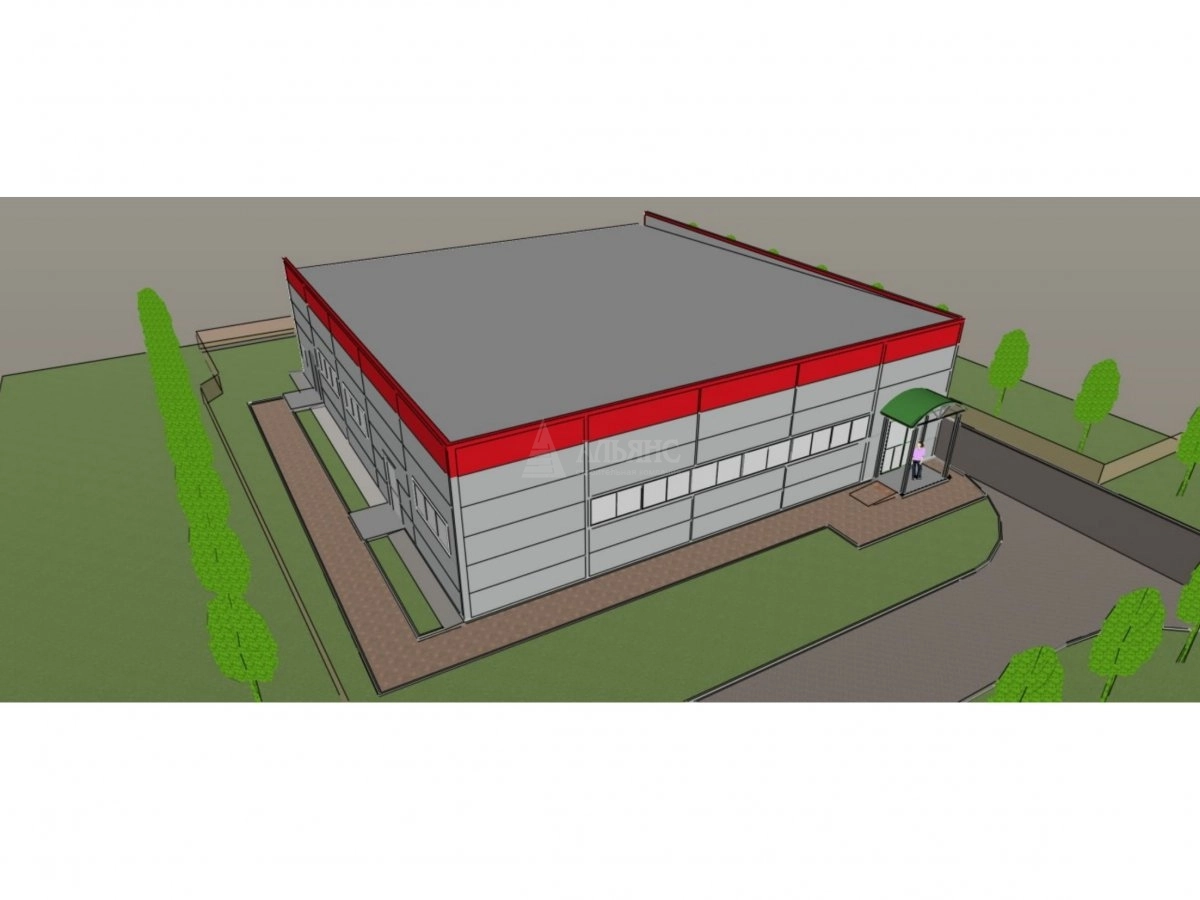 3D визуализация Магазин из сэндвич-панелей - фото 4